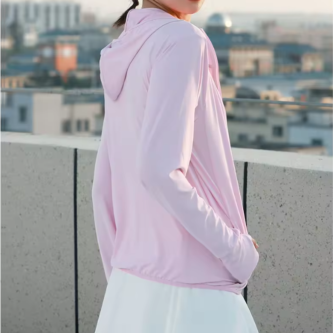 Thin Hooded Sun Protective Clothing