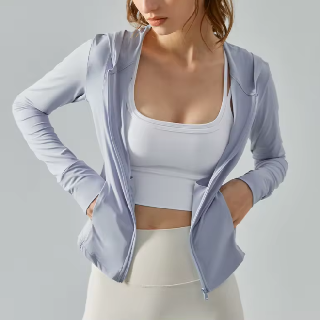Outdoor Ice Silk Thin Fitness Slim Fit Sunscreen Clothing
