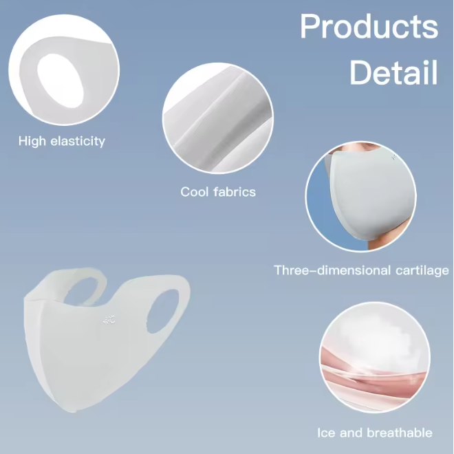 Outdoor Washable Reusable Face Sunscreen Masks