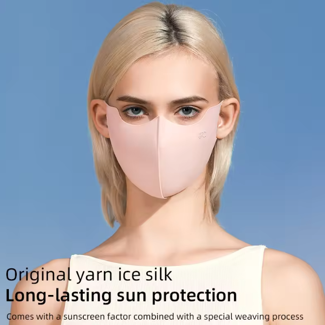 Outdoor Washable Reusable Face Sunscreen Masks