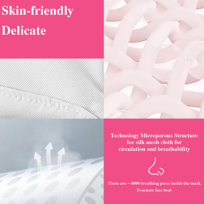 UPF50+ Thin UV Protection 3D Stereoscopic Summer Face Sunscreen Mask
