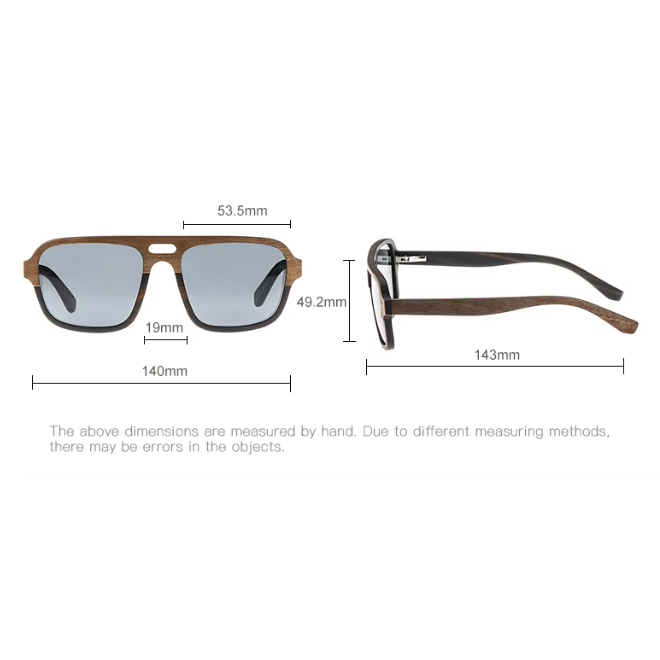 High Quality Polarized Wooden Sunglasses