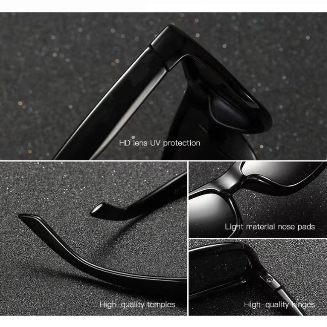 Mens Clip on Flip up Polarized Sunglasses