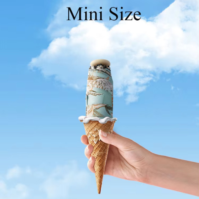 Women Summer Foldable High End Umbrella