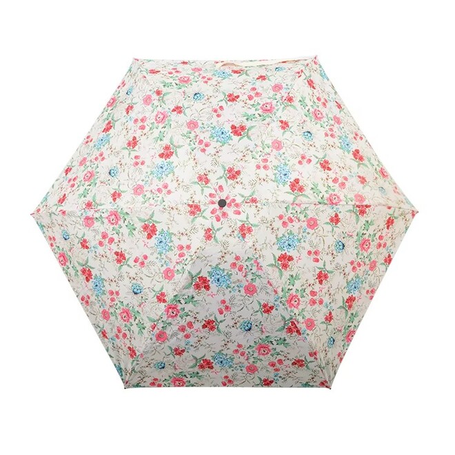 Ultralight Portable SPF 99% UV Protection Retractable Hidden Handle 5 Fold Umbrella